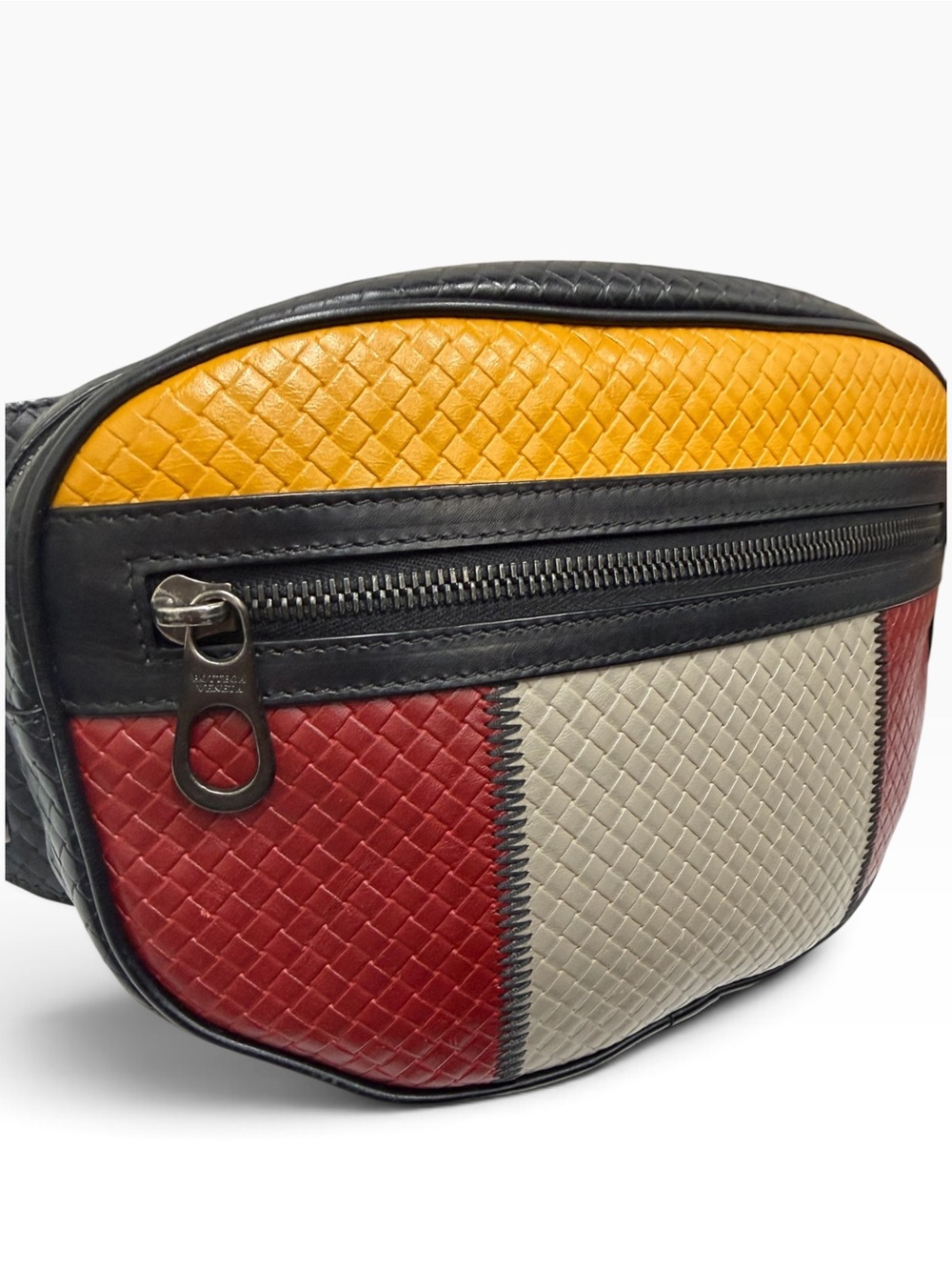 Bottega Veneta Micro Intrecciato Embossed Belt Bag